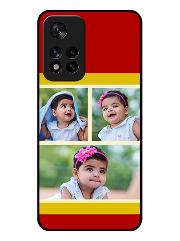 Custom Xiaomi 11i 5G Custom Metal Phone CaseMultiple Pic Upload Design