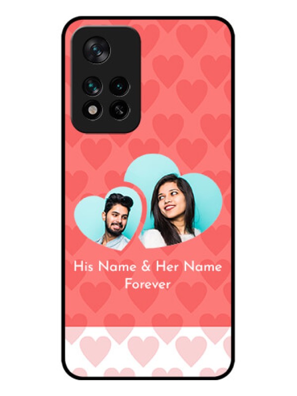 Custom Xiaomi 11i 5G Custom Metal Phone CaseCouple Pic Upload Design