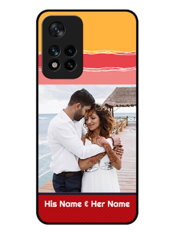 Custom Xiaomi 11i 5G Custom Metal Phone CaseColorful Case Design