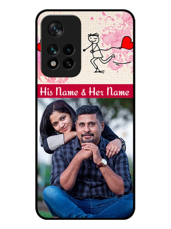 Custom Xiaomi 11i 5G Custom Metal Phone CaseYou And Me Case Design