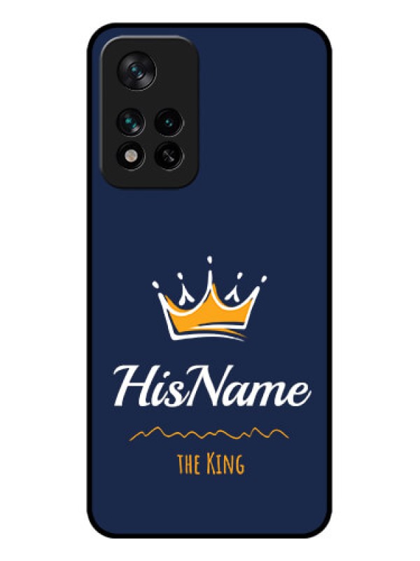 Custom Xiaomi 11i 5G Custom Metal Phone CaseKing With Name Design