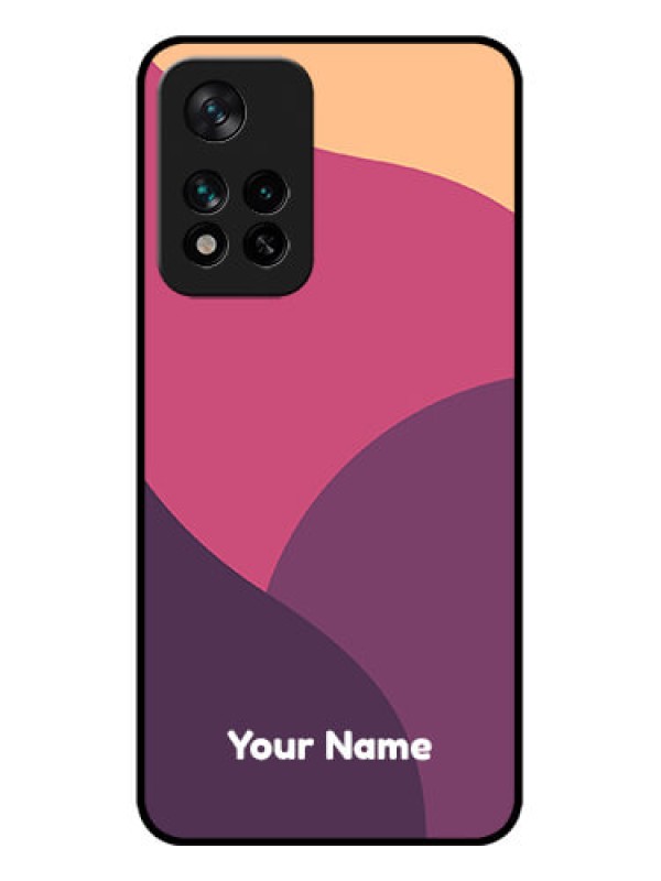 Custom Xiaomi 11i 5G Custom Metal Phone CaseMixed Multi - Colour Abstract Art Design