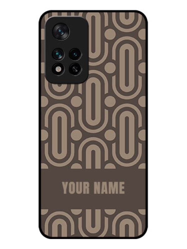 Custom Xiaomi 11i 5G Custom Metal Phone CaseCaptivating Zero Pattern Design