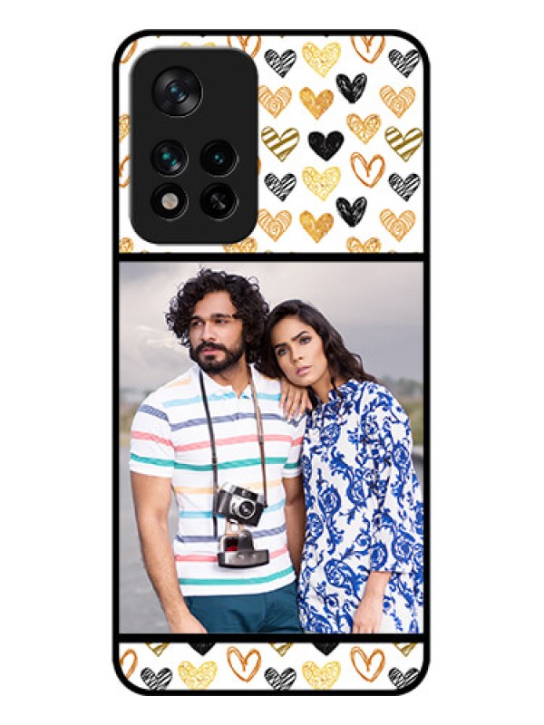 Custom Xiaomi 11i Hypercharge 5G Custom Metal Phone Case - Love Symbol Design