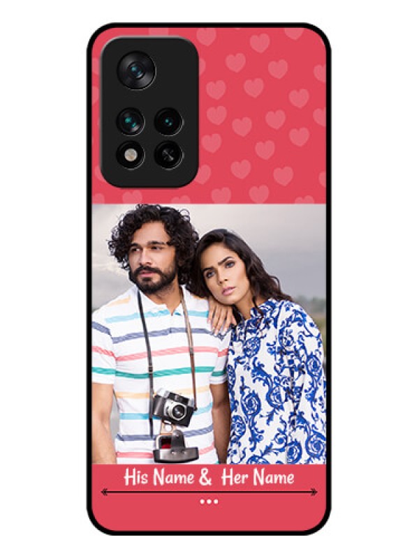 Custom Xiaomi 11i Hypercharge 5G Custom Metal Phone Case - Simple Love Design