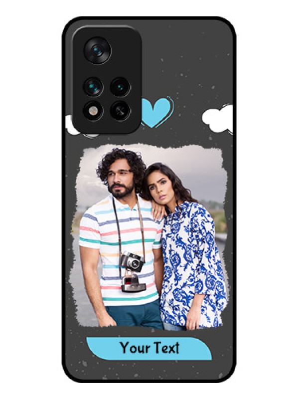 Custom Xiaomi 11i Hypercharge 5G Custom Metal Phone Case - Splashes With Love Doodles Design