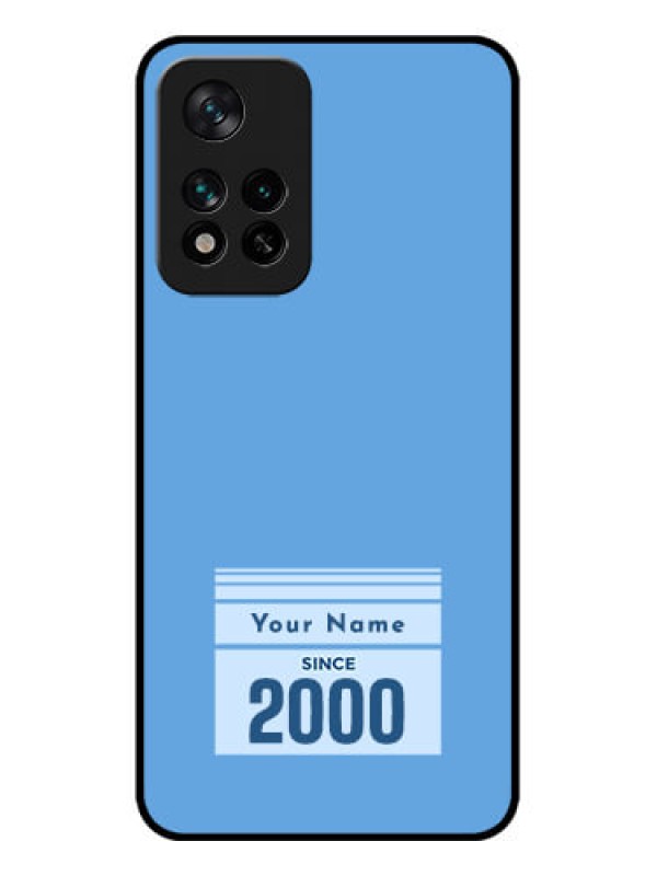 Custom Xiaomi 11i Hypercharge 5G Custom Metal Phone Case - Custom Year Of Birth Design