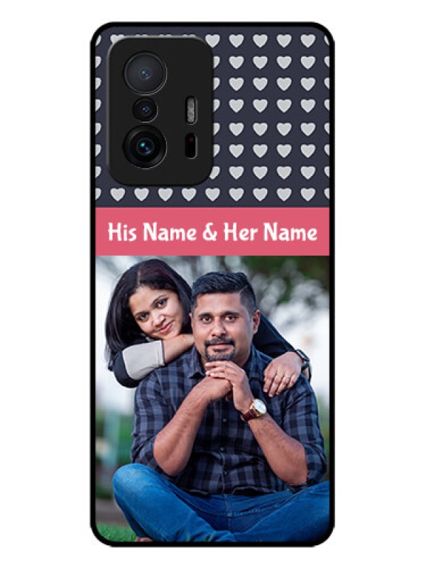 Custom Xiaomi 11T Pro 5G Custom Metal Phone CaseLove Symbols Design