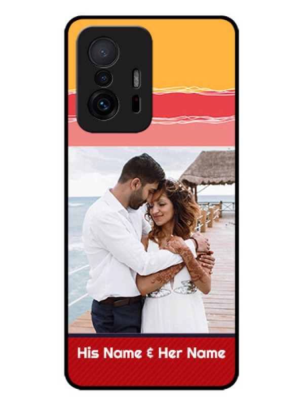 Custom Xiaomi 11T Pro 5G Custom Metal Phone CaseColorful Case Design