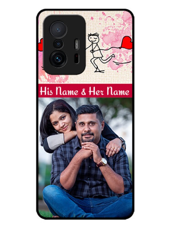 Custom Xiaomi 11T Pro 5G Custom Metal Phone CaseYou And Me Case Design