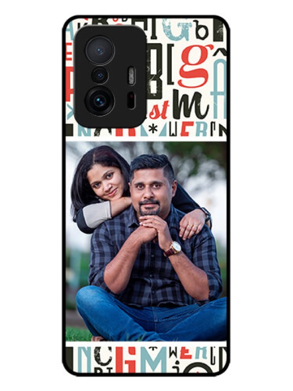 Custom Xiaomi 11T Pro 5G Custom Metal Phone CaseAlphabet Design