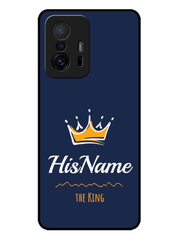 Custom Xiaomi 11T Pro 5G Custom Metal Phone CaseKing With Name Design