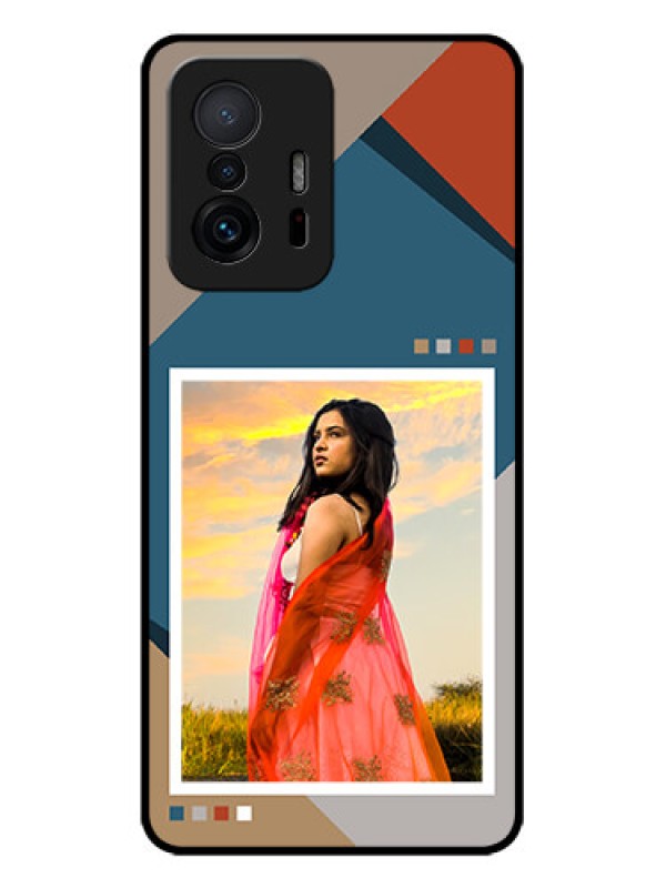 Custom Xiaomi 11T Pro 5G Custom Metal Phone CaseRetro Color Pallet Design