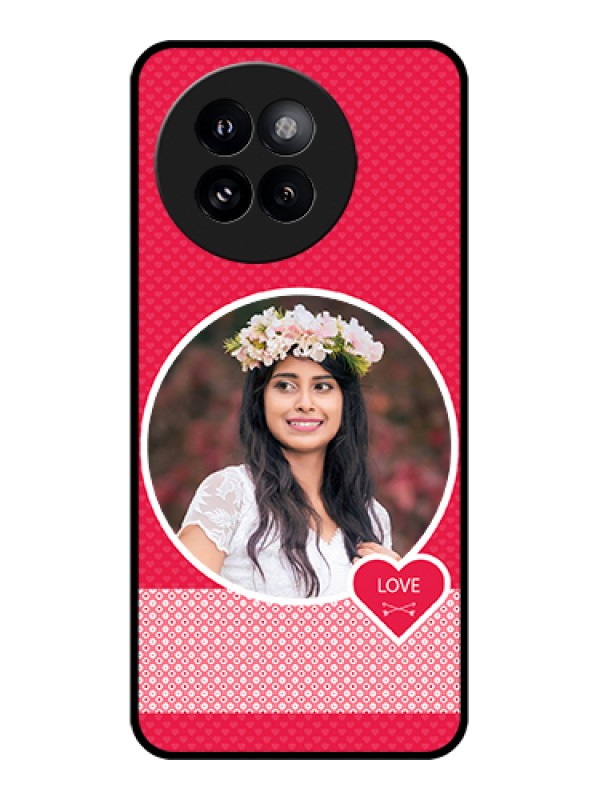 Custom Xiaomi 14 Civi Custom Metal Phone Case - Pink Color Pattern Design