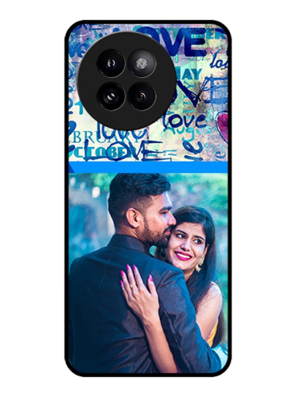 Custom Xiaomi 14 Civi Custom Metal Phone Case - Colorful Love Design