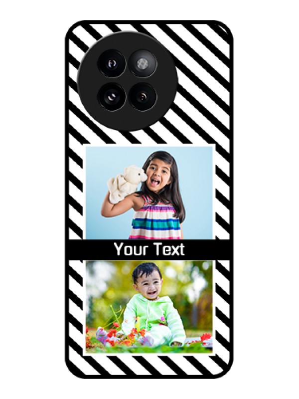 Custom Xiaomi 14 Civi Custom Metal Phone CaseSimple Pattern Photo Upload Design