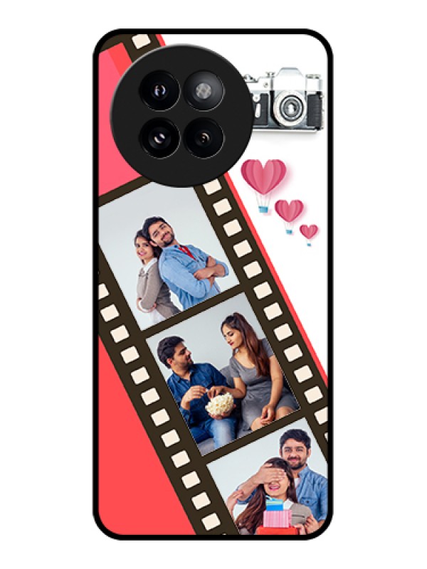 Custom Xiaomi 14 Civi Custom Metal Phone CasePeach and Blue Color Design