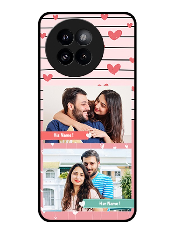 Custom Xiaomi 14 Civi Custom Metal Phone CaseColorful Love Design