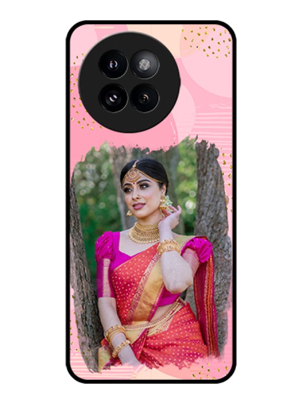 Custom Xiaomi 14 Civi Custom Metal Phone CaseWater Color Design With Bird Icons