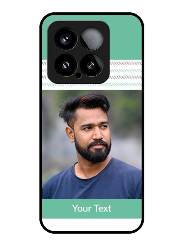 Custom Xiaomi 15 5G Custom Metal Phone Case - Semi - Circle Maze Pattern Design