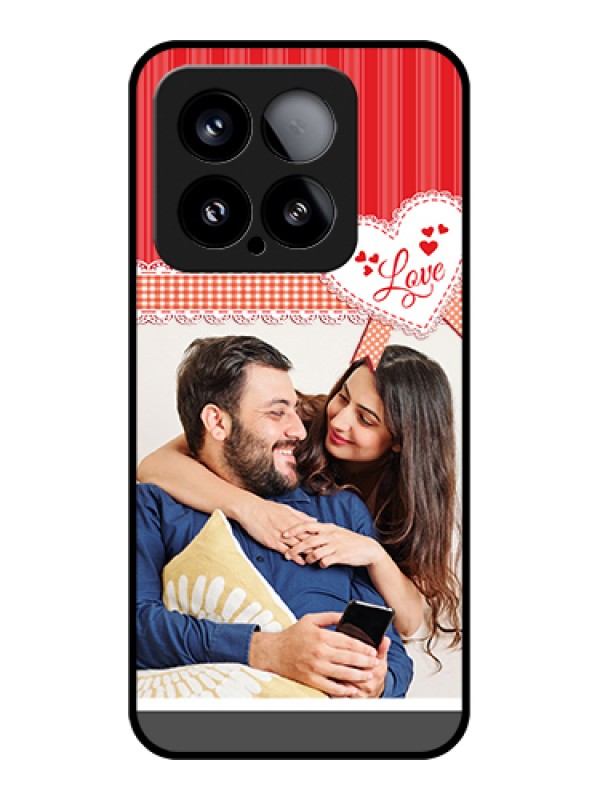 Custom Xiaomi 15 5G Custom Metal Phone Case - Dual Tone Custom Text Design