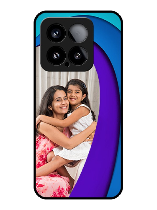 Custom Xiaomi 15 5G Custom Metal Phone Case - Tricolor Custom Text Design