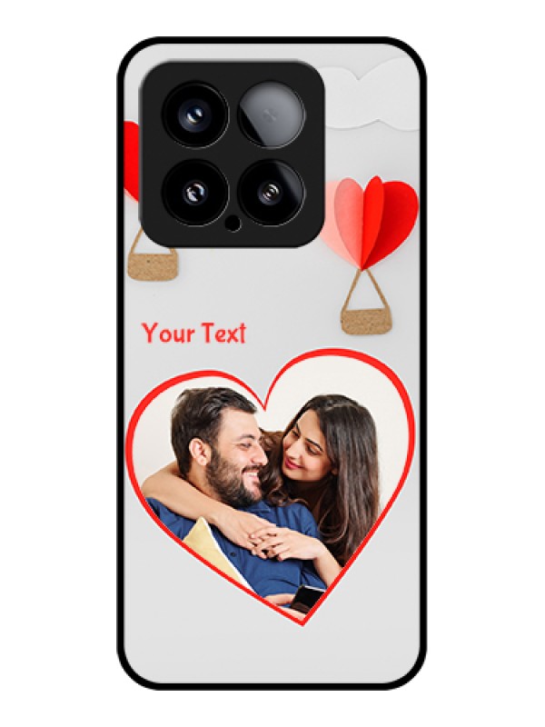 Custom Xiaomi 15 5G Custom Metal Phone Case - Parachute Love Design