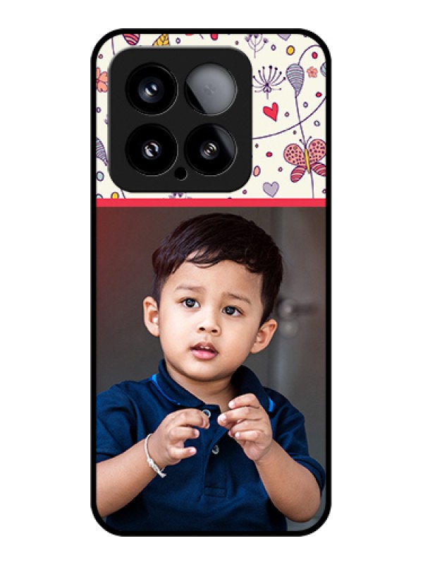 Custom Xiaomi 15 5G Custom Metal Phone Case - Premium Floral Design