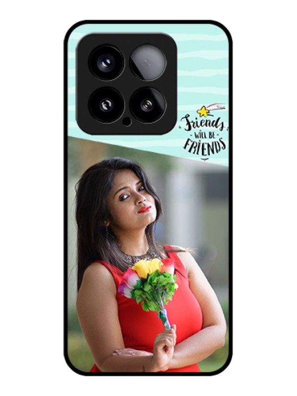 Custom Xiaomi 15 5G Custom Metal Phone Case - Simple Blue Case Design