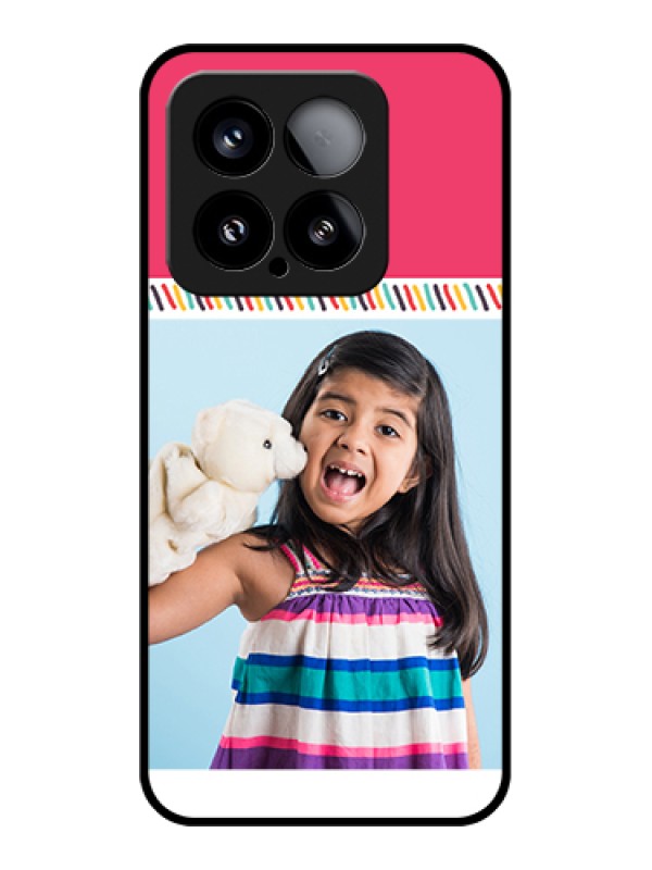 Custom Xiaomi 15 5G Custom Metal Phone Case - Red Color Design