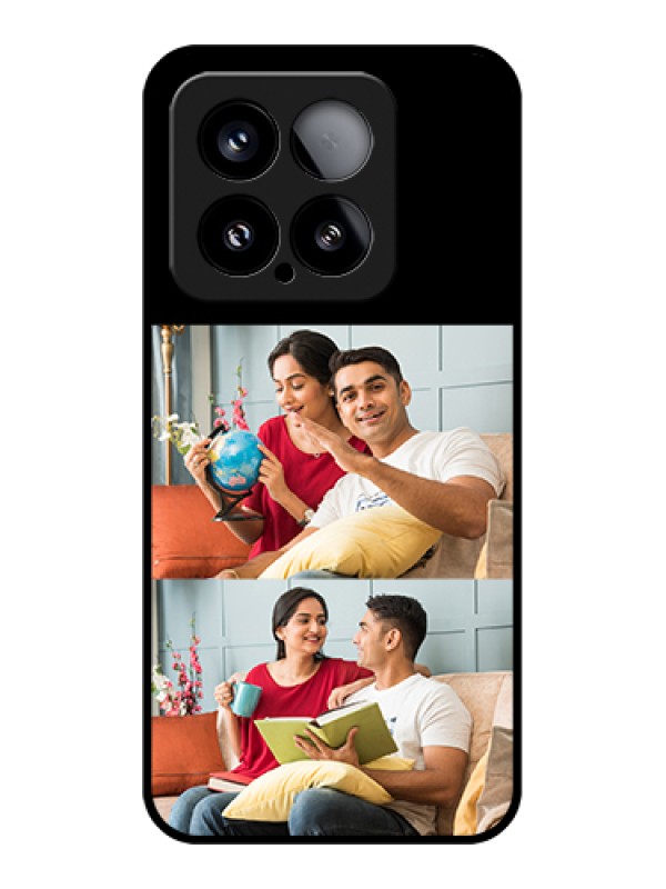 Custom Xiaomi 15 5G Custom Metal Phone Case - Hanging Heart Design