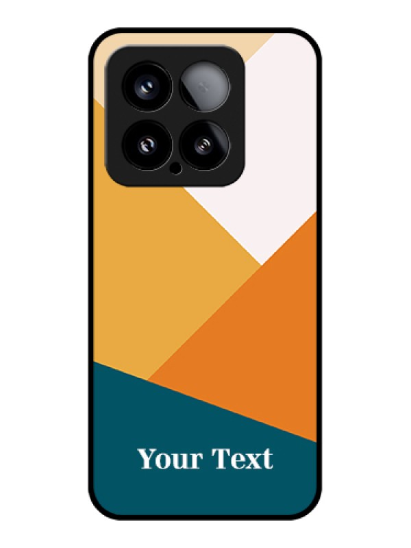 Custom Xiaomi 15 5G Custom Metal Phone Case - Letters Pattern Design