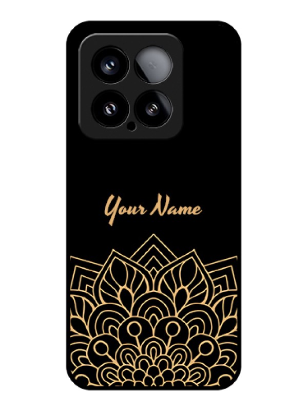 Custom Xiaomi 15 5G Custom Metal Phone Case - With Birthday Line Art Design