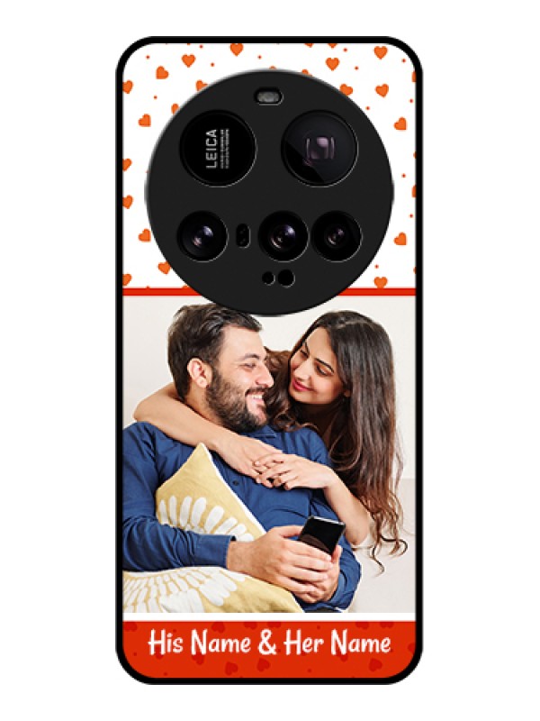 Custom Xiaomi 15 Ultra 5G Custom Metal Phone CaseYou and Me Heart Design