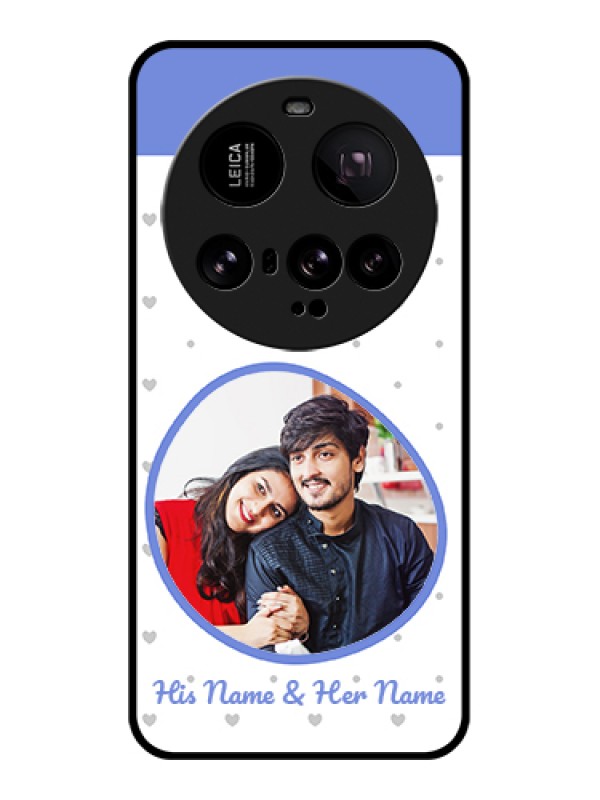 Custom Xiaomi 15 Ultra 5G Custom Metal Phone CaseWith Red Heart Symbols Design