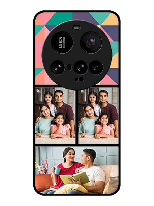 Custom Xiaomi 15 Ultra 5G Custom Metal Phone CaseWater Colors Floral Design