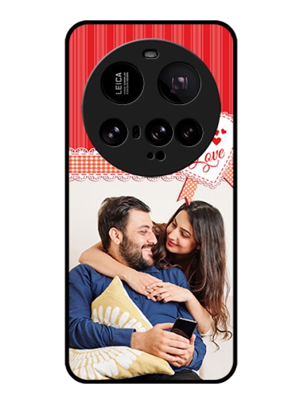 Custom Xiaomi 15 Ultra 5G Custom Metal Phone CaseGrunge Line Art Design