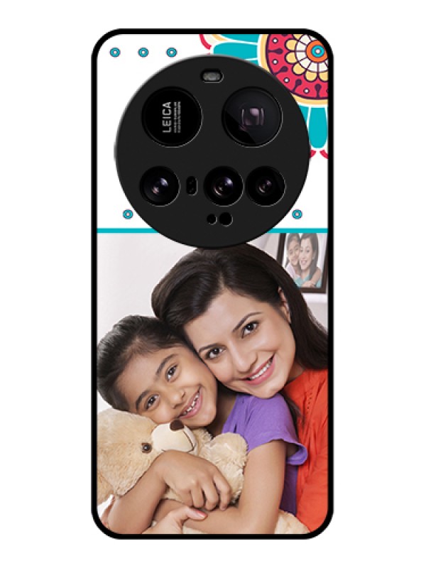 Custom Xiaomi 15 Ultra 5G Custom Metal Phone CaseStylish Hexagon Pattern Design