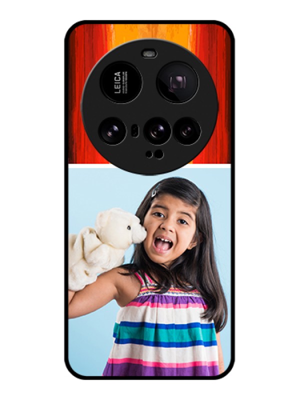 Custom Xiaomi 15 Ultra 5G Custom Metal Phone CaseTri Color Abstract Design