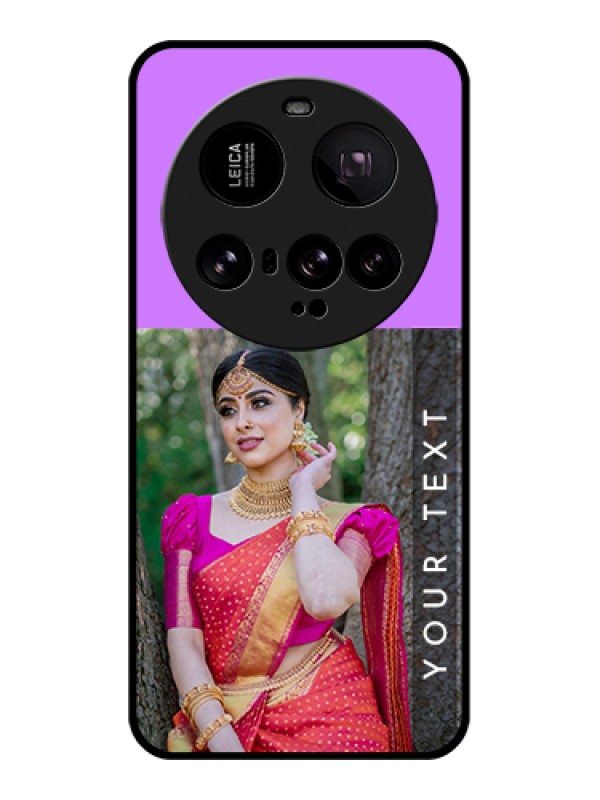 Custom Xiaomi 15 Ultra 5G Custom Metal Phone CaseDual Tone Custom Text Design