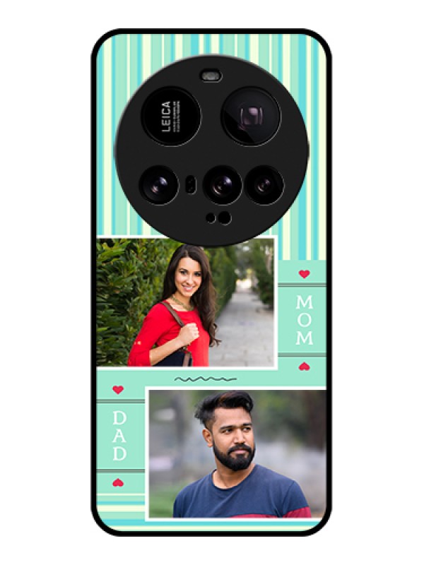 Custom Xiaomi 15 Ultra 5G Custom Metal Phone Case - Mom and Dad Pic Design