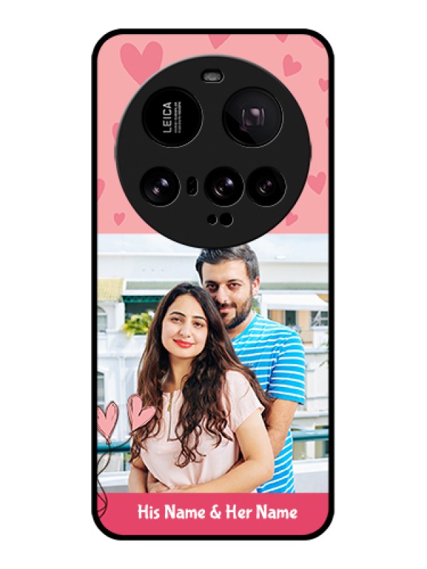 Custom Xiaomi 15 Ultra 5G Custom Metal Phone Case - Love Design Peach Color