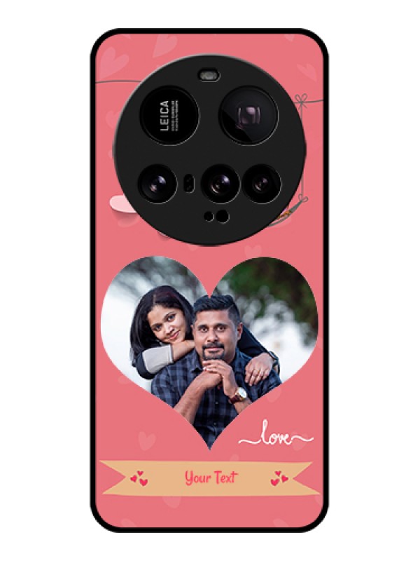 Custom Xiaomi 15 Ultra 5G Custom Metal Phone Case - Peach Color Love Design