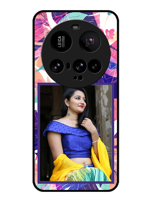 Custom Xiaomi 15 Ultra 5G Custom Metal Phone Case - Abstract Floral Design