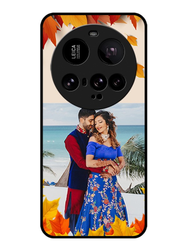 Custom Xiaomi 15 Ultra 5G Custom Metal Phone Case - Autumn Maple Leaves Design