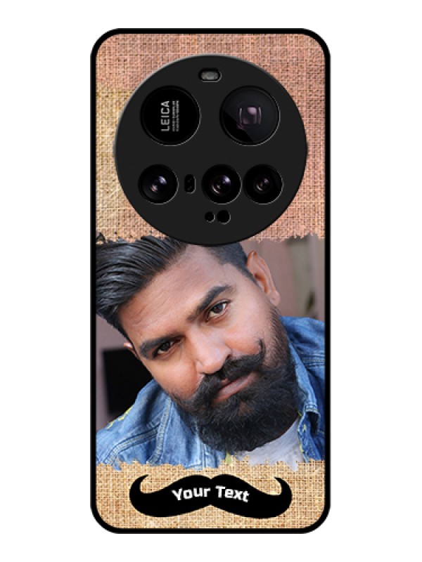 Custom Xiaomi 15 Ultra 5G Custom Metal Phone CasePink Color Pattern Design