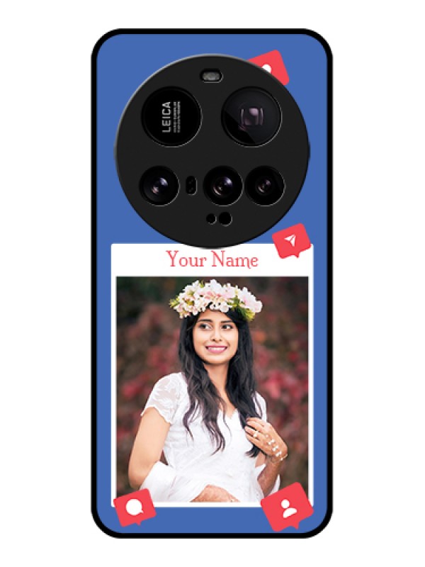 Custom Xiaomi 15 Ultra 5G Custom Metal Phone CaseLove Shapes Doodle Design