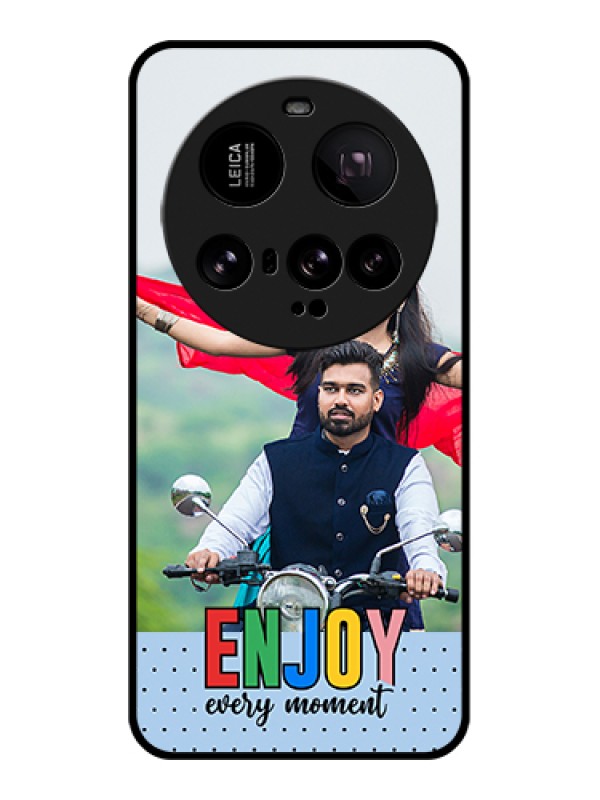 Custom Xiaomi 15 Ultra 5G Custom Metal Phone CaseViolet Color Pattern Design