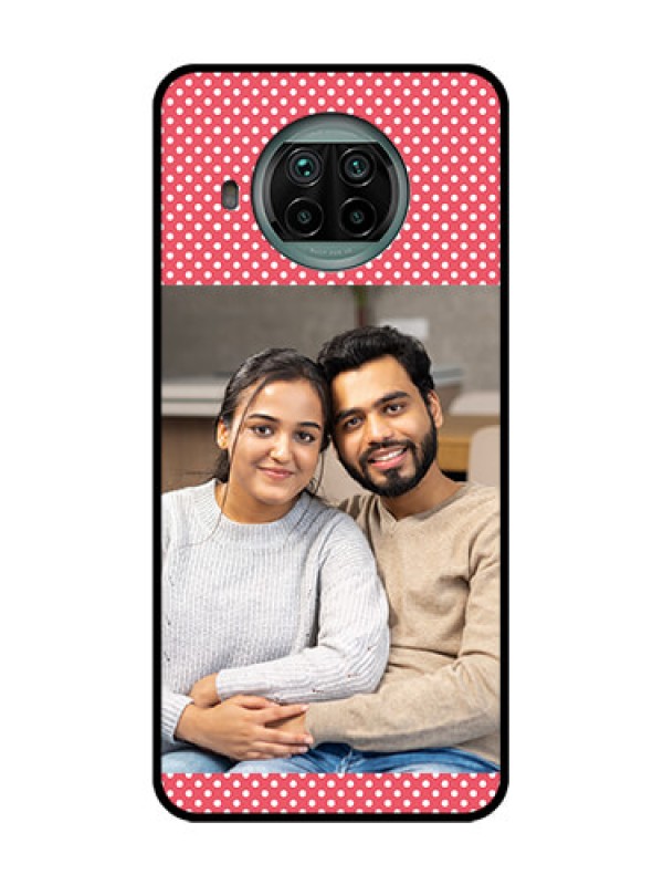 Custom Xiaomi Mi 10I 5G Custom Metal Phone Case - White Dotted Design