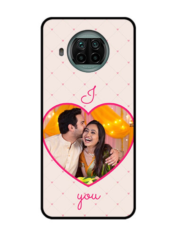 Custom Xiaomi Mi 10I 5G Custom Metal Phone Case - Heart Shape Design